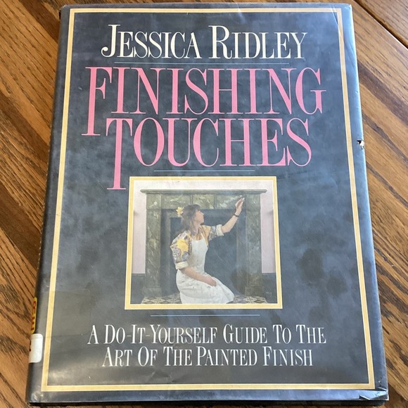 Finishing Touches Hardcover Book Interior Painting Decor Textures Techniques DIY - Picture 1 of 12